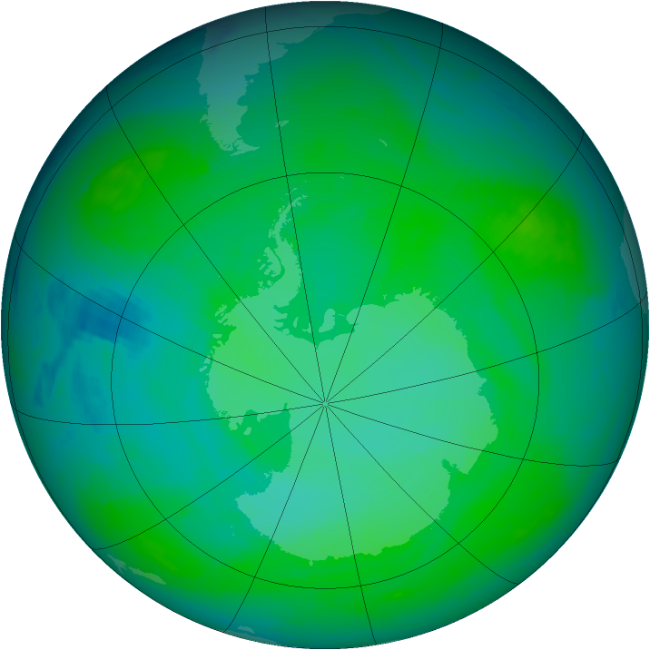 Ozone Map 1983-12-24